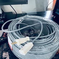 Socket extension cord. single socket 1m-10m