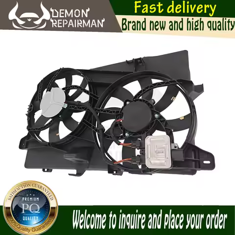 7T4Z8C607B 9T4Z8C607A new Car Electric Fan Cooling Radiator Ventilador Compatible With Ford FOCUS Ed