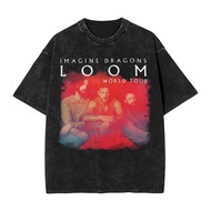 2025Casual Women Men Imagine Dragons Loom Tour 2025 Tee Shirt Wanew23 COWK