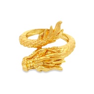 Top Cash Jewellery 916 Gold Dragon Design Ring