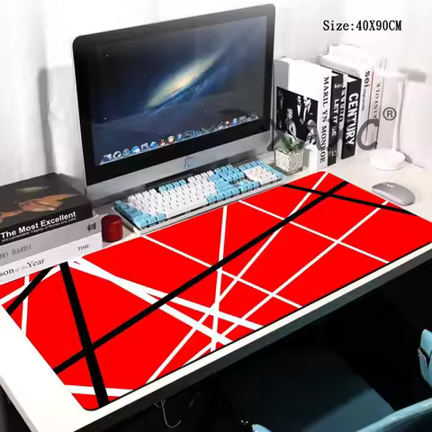 Eddie Van Halen Graphic Guitar Gaming Mouse Pad PC Gamer Keyboard Mousepad Computer Mouse Mat Laptop