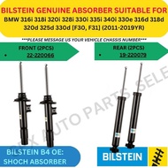 BILSTEIN GENUINE ABSORBER (FRONT, REAR) FOR BMW 316i 318i 320i 328i 330i 335i 340i 330e 316d 318d 32