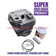 Super High Grade 9th HUSQVARNA 542RB / 541RB G45L ZENOAH BK4310 Cylinder Assy free gasket