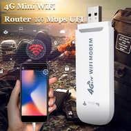 Queenki 3G 4G Wifi Router Dongle Antenna CPE Mobile Wireless LTE USB Modem Car Router Network Adaptor Nano SIM Card Slot Pocket Hotspot Wireless network card