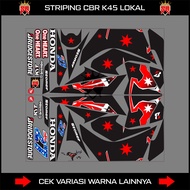STRIPING CBR K45 LOKAL / DECAL STICKER HONDA CBR K45A LOKAL