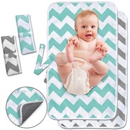 Others - 【两件】嬰兒換尿布墊 便攜式換尿布墊 尿布更換墊 嬰兒換尿布墊 嬰兒防水尿布墊 適用於新生兒、居家及戶外旅行