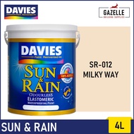 Davies Sun & Rain Acrylic Elastomeric Paint - Neutrals 4L