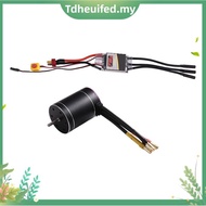 3650 3300KV High-Speed Brushless Motor and 75A Brushless ESC for        Scx10 D90