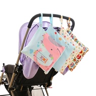 🚓Diaper Storage Bag Waterproof Baby Diaper Storage Bag Baby Stroller Storage Hanging Bag Wash Bag Diaper Bag