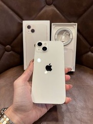 iPhone 13 256G 白色 星光色79% 二手機 無維修 原盒 台灣公司貨 6.1吋 可面交 現貨