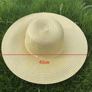Summer Men Women Sunscreen Hat Farmer Straw Hat Farmer Hat Can Print Labor Insurance Supplies Big Br