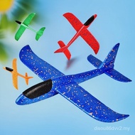 Air Plane Toy Stall Outdoor Children Spring Gliding Plane Stall Foam Swing Plane Hand Throwing Paper