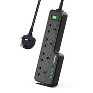 iMazing - 4位防雷拖板(USB x 3,TypeC x 1 PD20W) #IM3u4k