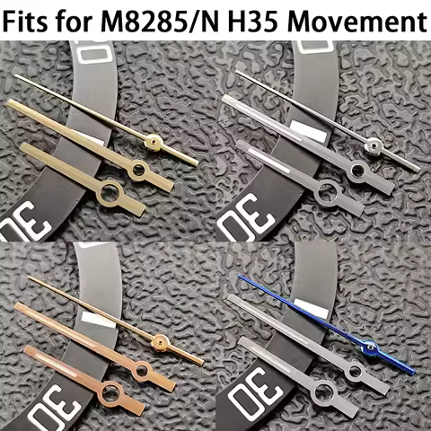 high-quality M8285 hands have a blue-green Lumoinous fits for M8285/N H35 sports watch pointer acces