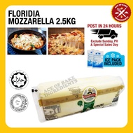 FLORIDIA MOZZARELLA CHEESE BLOCK  2.5KG