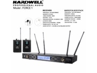 Mic Wireless HARDWELL FORCE1 ORIGINAL 2 Clip On + 2 Headset