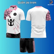 (Vải thun mè) Áo bóng đá CLB Inter Miami trắng hồng 2025 áo bóng đá in tên số theo yêu cầu ĐHL SPORT