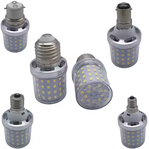 Small LED Bulb E14 E12 B15 B22 E17 E27 E26 Lights 9W 3000K 4000K 6000K Super Bright for Small Space 