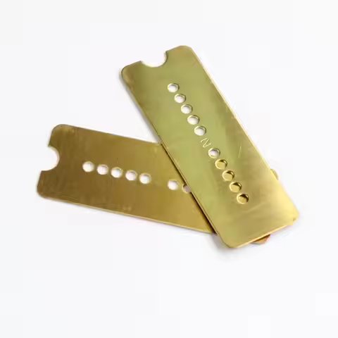 2pcs Donlis Brass P90 Pickup Baseplate Traditional Soap Bar P90 Guitar Pickup Baseplates