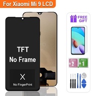 6.39" Super AMOLED Display For Xiaomi Mi 9 LCD Touch Screen Digitizer Assembly For Mi 9 LCD M1902F1G