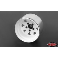 .Wheel 1.9 Z-W0242: RC4WD 1.9-Inch Steel Lock Wheel Wagon Style 5-Hole Deep Pan (White)