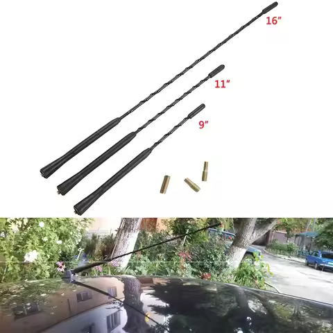 Car Roof Whip Stereo Radio FM/AM Antenna For Peugeot 206 307 406 407 207 208 308 508 2008 3008 4008 