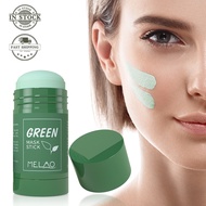 Green Tea Mud Mask Stick 40g Moisturizing and Nourishing Herbal Smearing Solid Mask Facial Care
