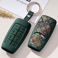 Remote Control Car Key Cover for Genesis G70 G80 GV80 GV70 Protective Shell Car Interior Accessories