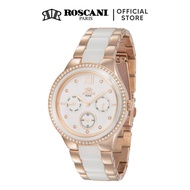 watch women smart watch jam tangan perempuan Roscani Scarlett 975 Stainless Steel Bracelet Women Wat