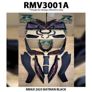 Body Cover Set Rapido Yamaha NMAX V3 Accessories Motor NMAX155 NMAXV3 NMAXTURBO Set Rapido Yamaha NM