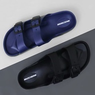 Skechers ban 2 slop sandals, latest men's rubber slide sandals