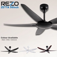 REZO ZETTA - 56inch / 42inch DC MOTOR CEILING FAN REMOTE CONTROL / Kipas Siling Rezo Zetta