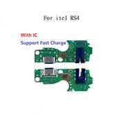 ZYTech With IC USB Charging Board Flex For itel RS4 USB Charger Jack Port Replacement Parts