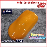 Warna Cat Kereta Aikka Paints CK42 + Groundcoat / Tangerine / Supreme Crystalized / Touch Up Paint /