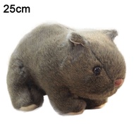 Simulation Wombat Toy Lovely Vivid Expression Birthday Gift Stuffed Guinea Pig Animal Toy for Girl P
