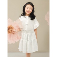 Mishya Amaira - Bloom Skirt Textured | Girls Skirt | Girls' Floral Skirt