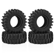 SCX30 0.7 inch Rubber Tire Wheel Tyre For 1/30 RC Crawler Car SCX30 Ascent-32 Upgrade Parts Accessor