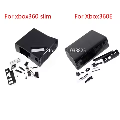 Full protective house Housing Shell Case for XBOX360E XBOX360 E console case for Xbox360 slim replac