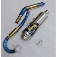 Racing exhaust DTM 150,DTM200,DMX R150, crf 150l,crf230,xr200,xr 150 muffler pipe klx 150 slg bf nor