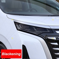 REGJU ไฟหน้ารถ BYD Denza D9 DM-I 2022 2023ใสรมควันสีดำเปลี่ยนสีฟิล์มป้องกันอุปกรณ์เสริม BNGJI