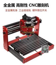 CNC雕刻機小型全自動銑床全金屬刀具浮雕金屬切割數控激光刻字機