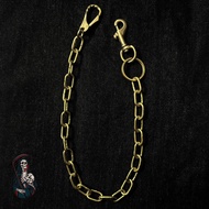 || SAINTS AND SINNERS || Obsidian Linked Wallet Chain [SOLID BRASS] ||