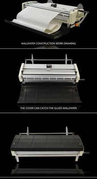 RNSTORE 720MM Wallpaper Gluing Machine Manual Gluing