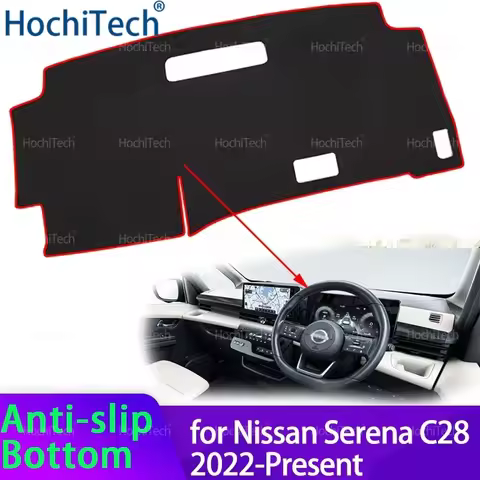 Dashboard Cover Dash Board Mat Carpet Pad Shade Cape Blanket Car Accessories for Nissan Serena C28 S