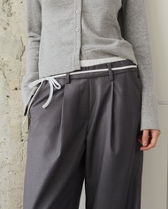 Before Sunset - Blaire loose pants กางเกงขายาว Double-Hem (Limited Edition)