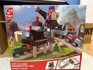 Hape mining play set 木製火車玩具