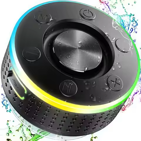 Donerton Bluetooth Speaker, IP7 Waterproof Wireless Speaker, Portable Speaker, HD Surround Sound, LE
