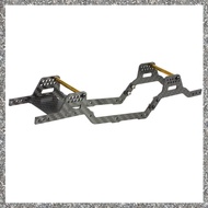 (GJFZ) LCG Carbon Fiber Chassis Kit Frame Girder Rail Replacement Accessories Fit for TRX4M 1/18 RC