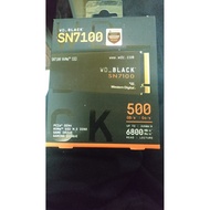 SSD NVME 500 GB WD BLACK SN 7100