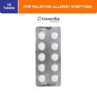 Actimed Cetirizine Hydrochloride 10mg Film-Coated Tablet- 10 Tablets
